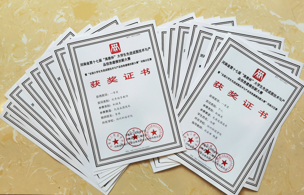 团体一等奖、19项个人奖,郑州科技学院在省级创新大赛中获佳绩 团体一等奖、19项个人奖,郑州科技学院在省级创新大赛中获佳绩